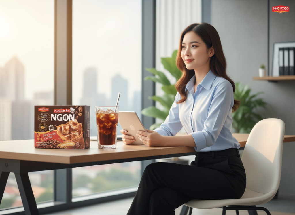 co-gai-voi-coc-cafenhq-ngon-sua-da